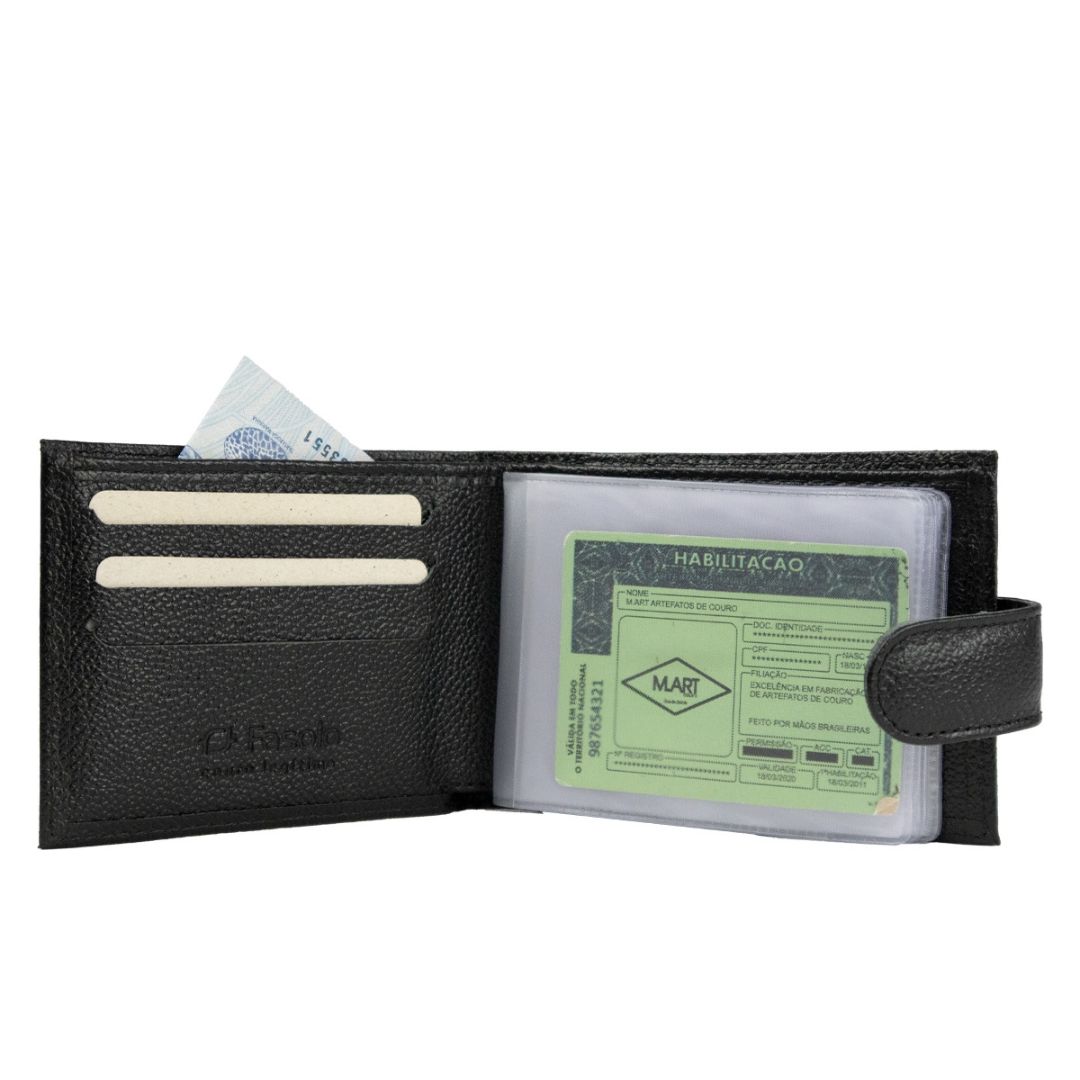 Carteira Masculina Fasolo Preto H016143751