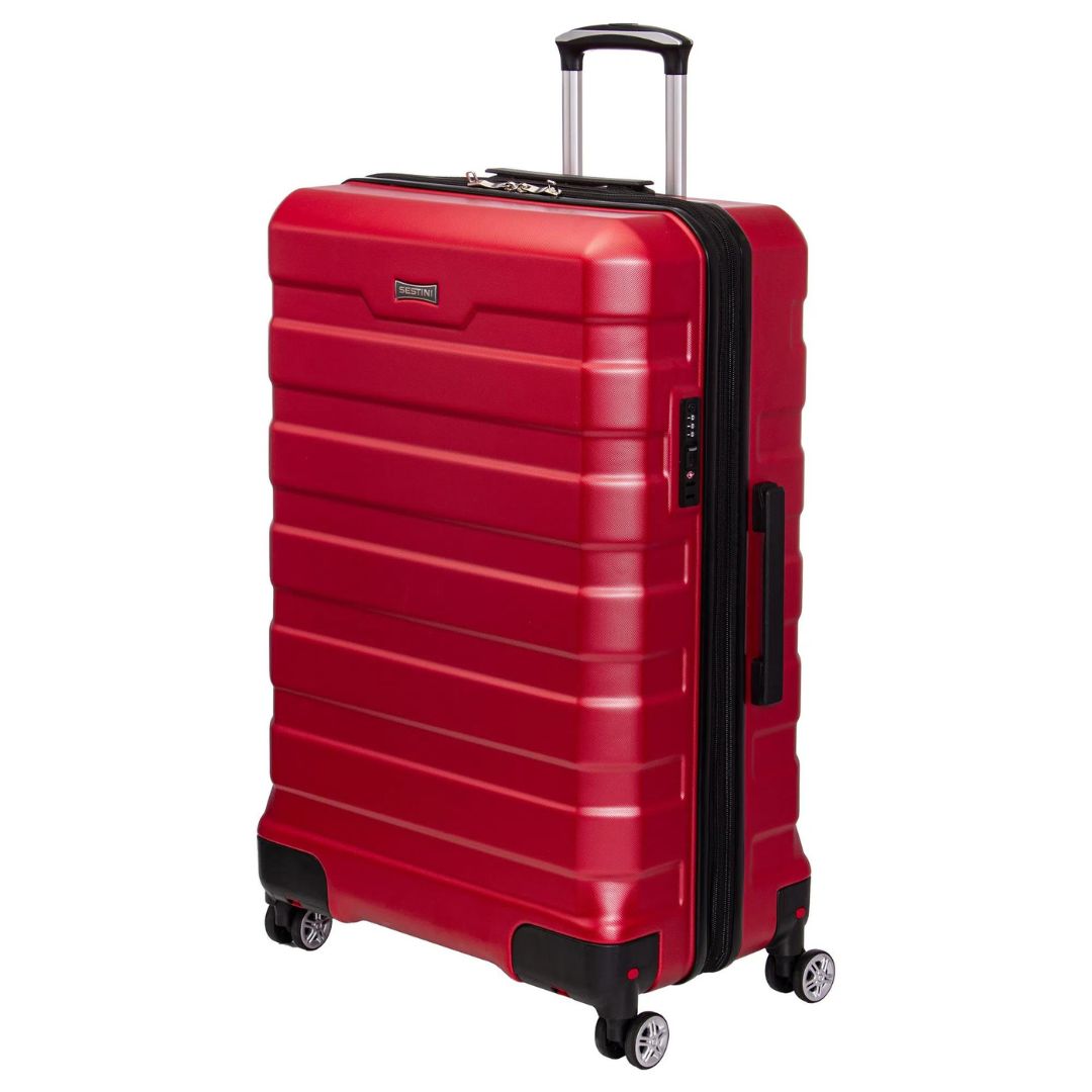 Mala ABS Wheeless Vermelho G Sestini 040802-03