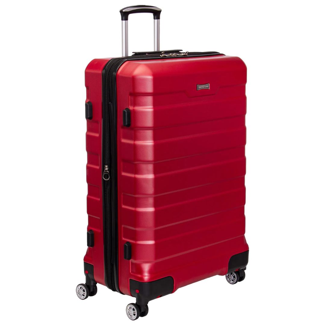 Mala ABS Wheeless Vermelho G Sestini 040802-03